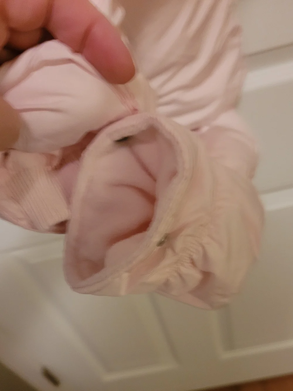 GAP Baby Pale Pink Padded Snowsuit, Up To 3 Months